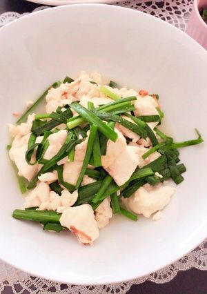 ニラ豆腐♡白だしorお醤油で♪-レシピのメイン写真