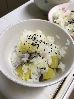 さつまいもごはん-レシピのメイン写真