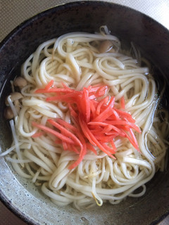 沖縄そば風 簡単うどん-レシピのメイン写真