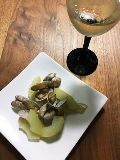青パパイヤとアサリのワイン蒸し-レシピのメイン写真