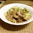 優しい味♪豚肉のりんごこぶおろし炒め