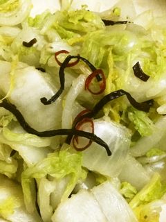 超楽々 定食屋の白菜浅漬け作ります-レシピのメイン写真