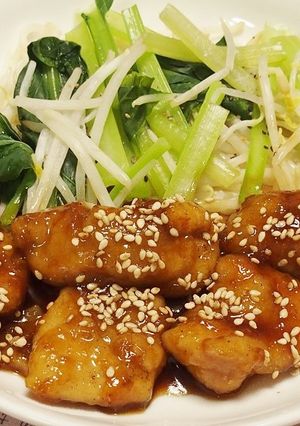 ハニーセサミチキン-レシピのメイン写真