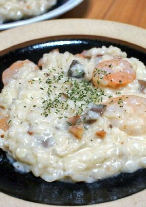 エビのチーズリゾット-レシピのメイン写真