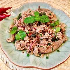 รูปของ 簡単！タイ料理☆ラープ☆挽肉の香草和え
