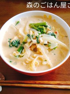 豆乳辛ラーメン-レシピのメイン写真
