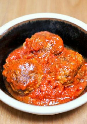 ナッツ入りトマトソースのポルペッテ-レシピのメイン写真