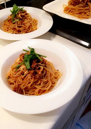 Asianパスタ 【とうふ/パクチー】-レシピのメイン写真