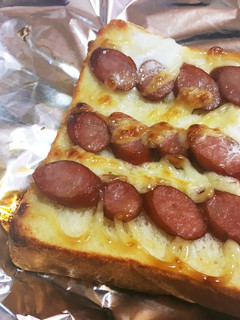 ウインナーマヨの朝食パン-レシピのメイン写真