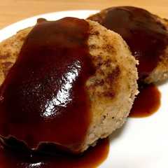 รูปของ あっさりヘルシー！生おからハンバーグ