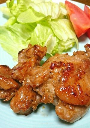 鶏もも肉の醤油麹漬け焼き-レシピのメイン写真