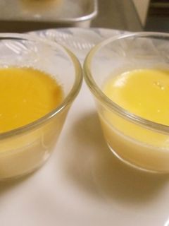 レンジでプリン♡豆乳プリンと牛乳プリン♡-レシピのメイン写真