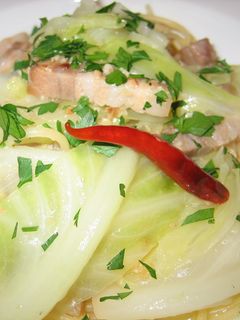 ベーコンとキャベツの和風パスタ-レシピのメイン写真
