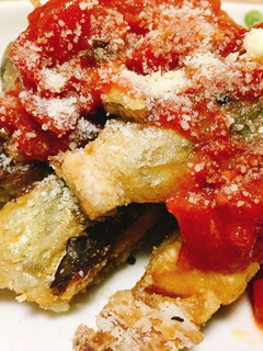 鯖の竜田揚げガーリックトマトソースがけ-レシピのメイン写真