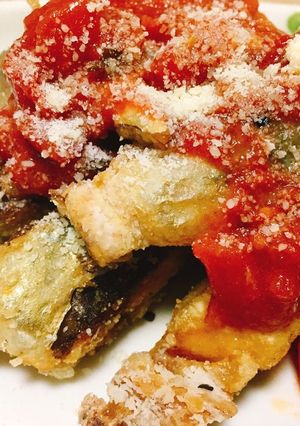 鯖の竜田揚げガーリックトマトソースがけ-レシピのメイン写真