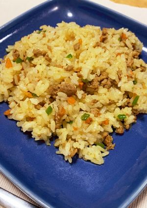 懐かしい味！簡単カレーピラフ★炊飯器使用-レシピのメイン写真