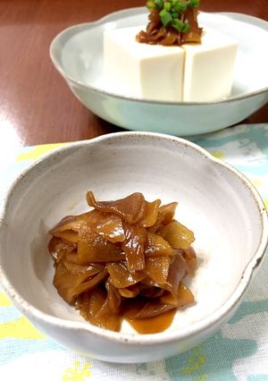 新生姜の甘辛煮-レシピのメイン写真