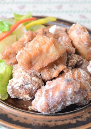 ヘルシーな鳥のささみから揚げ-レシピのメイン写真