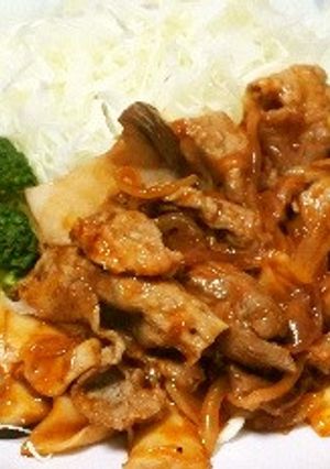 豚肉とエリンギのケチャップ味-レシピのメイン写真
