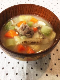 我が家の豚汁-レシピのメイン写真