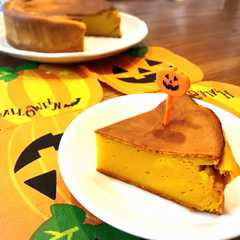 簡単♩ 豆乳かぼちゃケーキ-レシピのメイン写真