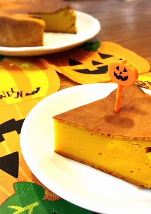 簡単♩ 豆乳かぼちゃケーキ-レシピのメイン写真