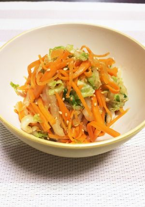 白菜とにんじんのサラダ-レシピのメイン写真