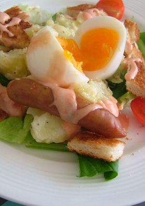 朝食★サラダでブランチ-レシピのメイン写真