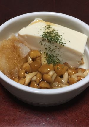 なめこの豆腐のサッパリ大根こぶおろし-レシピのメイン写真