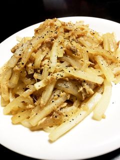 大根とツナのバター醤油炒め-レシピのメイン写真