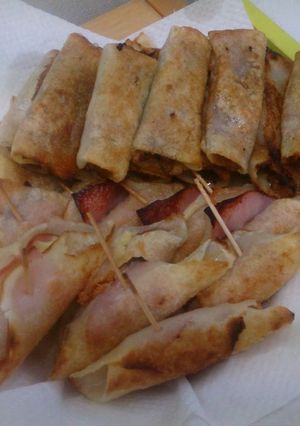 なんちゃってキーマカレーの春巻き-レシピのメイン写真