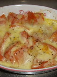 とっても簡単!トマトのチーズ焼き-レシピのメイン写真