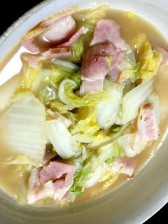 白菜とベーコンの旨煮 バター醤油で-レシピのメイン写真