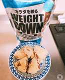 チョコチャンクスコーン♡プロテイン入り