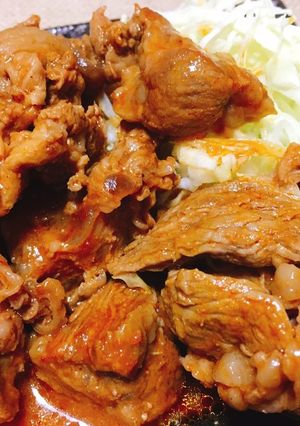 牛すじのピリ辛味噌だれ煮込み-レシピのメイン写真