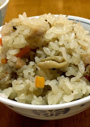 簡単だけど美味しい！鳥の炊き込みご飯-レシピのメイン写真