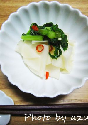 メープルシロップdeカブの甘酢漬け-レシピのメイン写真