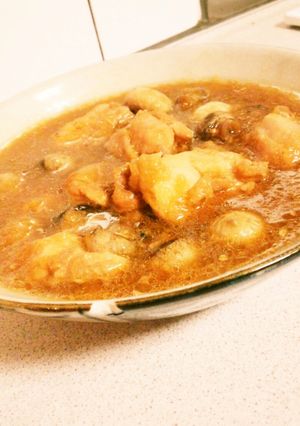炊飯器で、柔らかこぶおろし鶏煮込み-レシピのメイン写真