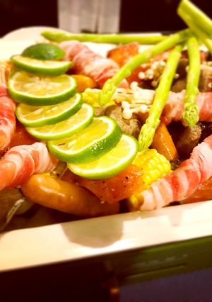 秋鮭と野菜の蒸し焼き-レシピのメイン写真