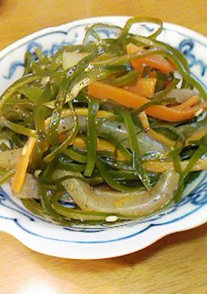 切り昆布の炒め煮-レシピのメイン写真