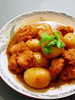 じゃがいもと鶏団子の甘辛煮-レシピのメイン写真