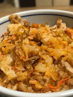 豚キムチ蟹チャーハン-レシピのメイン写真