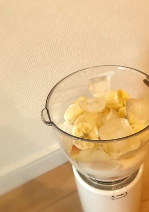 バナナとリンゴの健康ドリンク-レシピのメイン写真