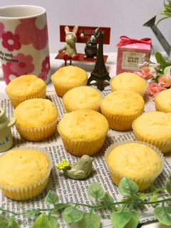 固形チーズで♡ふんわりチーズマフィン♪-レシピのメイン写真