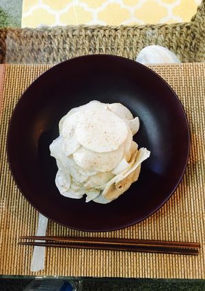 大根のタイガーナッツすりごまマヨ和え-レシピのメイン写真