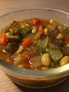 ♡燃焼スープ 大豆入りミネストローネ♡-レシピのメイン写真