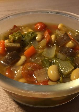 ♡燃焼スープ 大豆入りミネストローネ♡-レシピのメイン写真