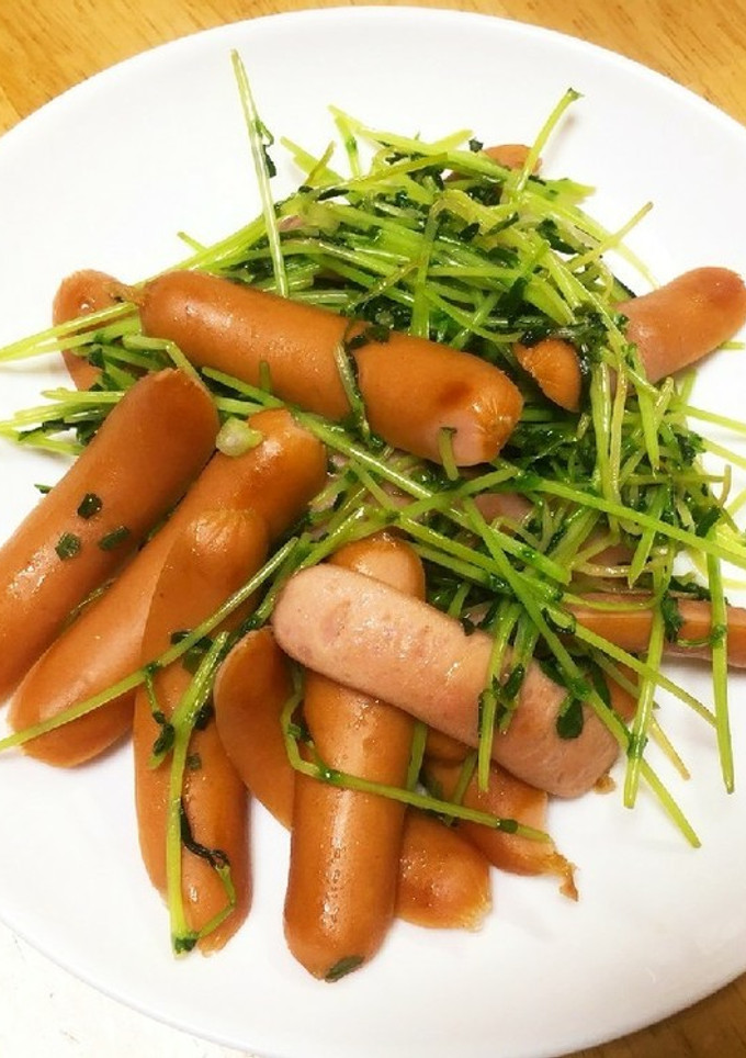 簡単❕豆苗の炒め物☺️-レシピのメイン写真