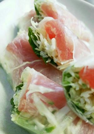 マグロの生春巻-レシピのメイン写真