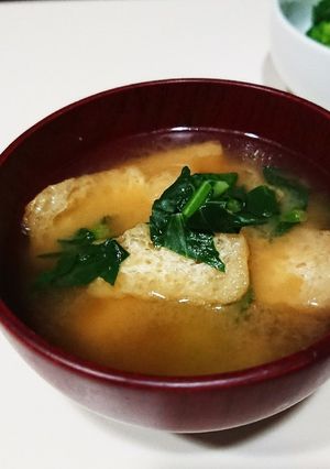 ブロッコリー葉も捨てないで。の味噌汁-レシピのメイン写真